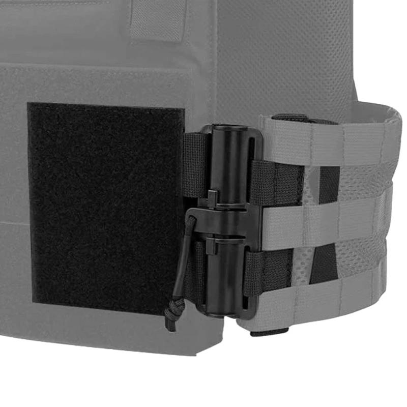 Kit boucles dégagement rapide 2 pièces - Pour gilets tactiques de pêche et airsoft