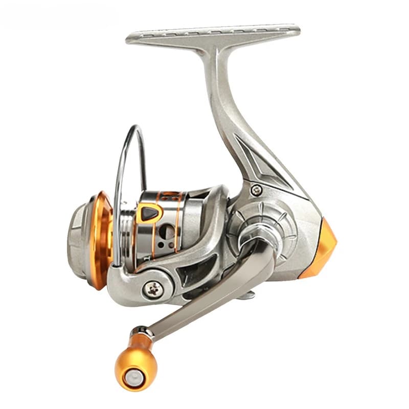 Mini moulinet spinning DC150 12+1 roulements 5.2:1 pour pêche légère et précise