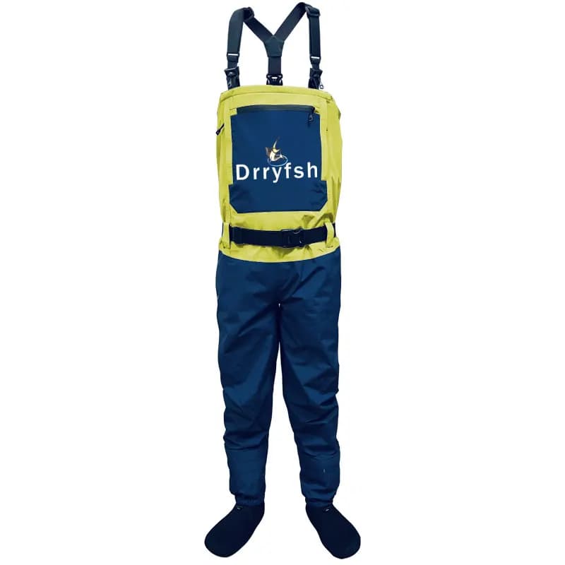 Waders respirants convertibles cuisse/poitrine pour hommes - Imperméables pêche chasse kayak