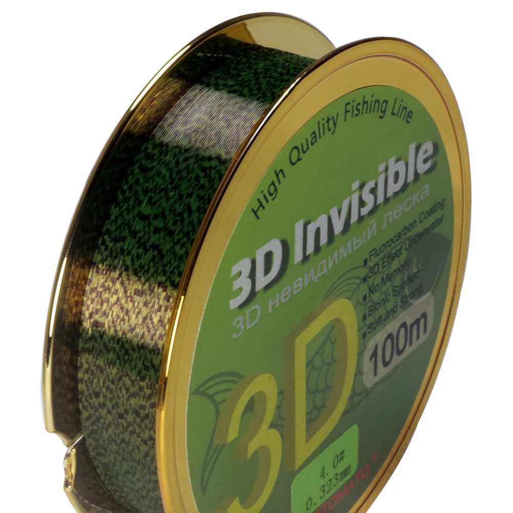 Ligne fluorocarbone japonaise invisible 100m 0.14-0.47mm pour pêche discrète