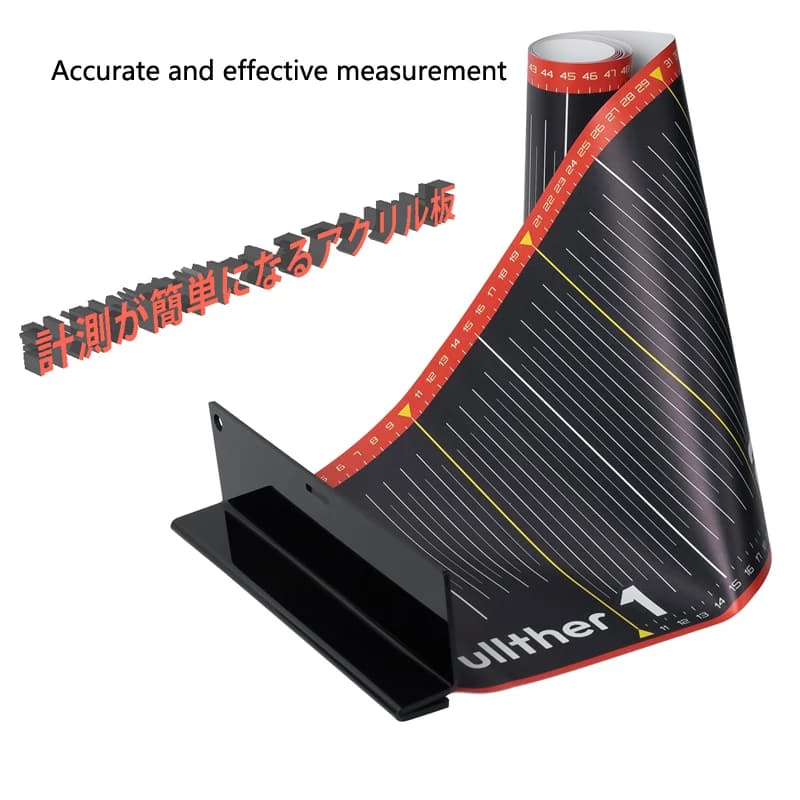 Mètre ruban pliable étanche 135cm pour mesurer poissons - Accessoire pêche pratique et durable