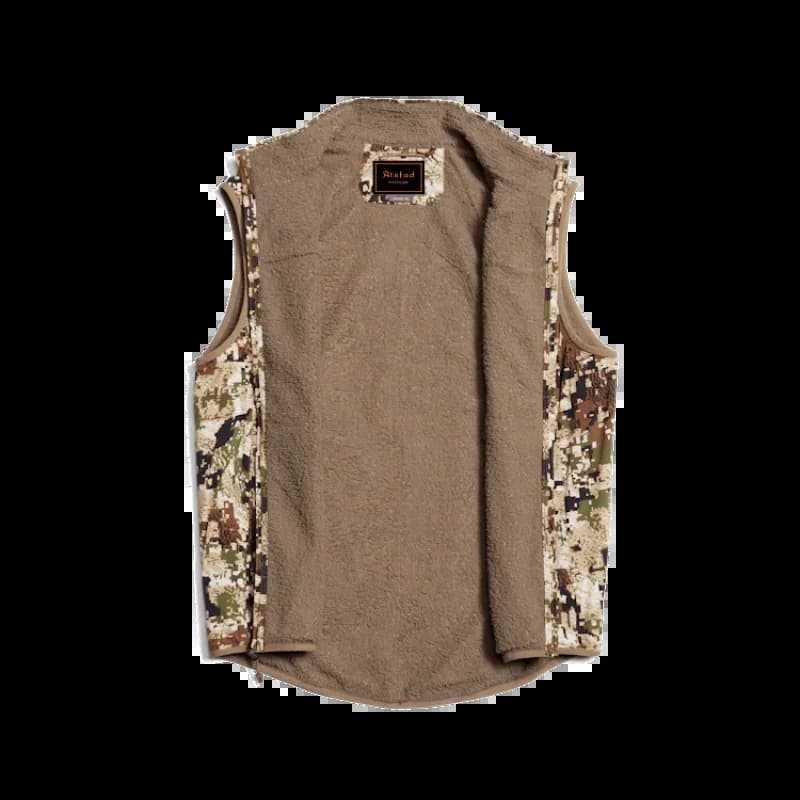 Gilet pêche camouflage haute qualité homme - Veste chasse automne hiver activités outdoor ambiant 100