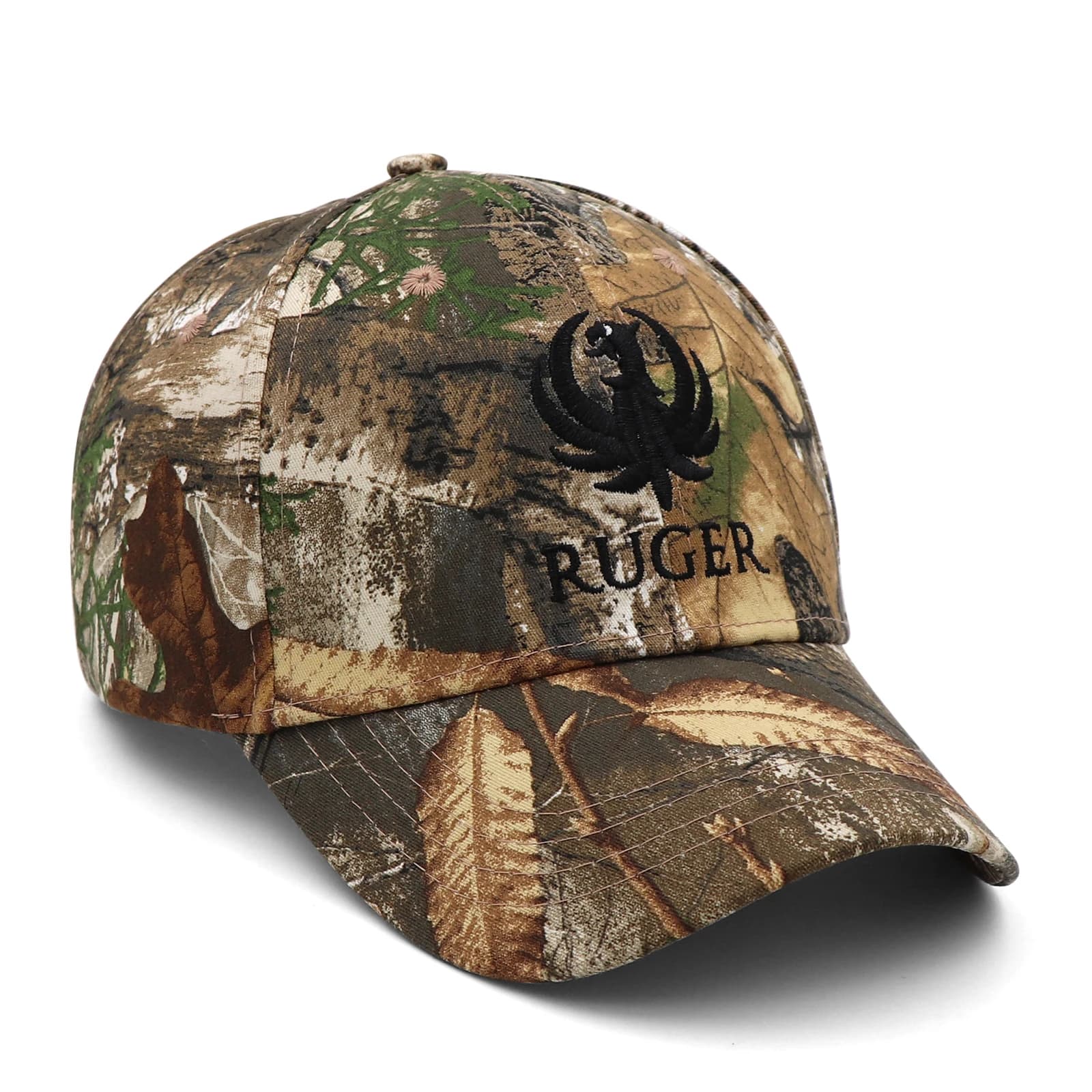 Casquette baseball Ruger 100% coton tactique outdoor quatre saisons pour pêcheurs hommes femmes