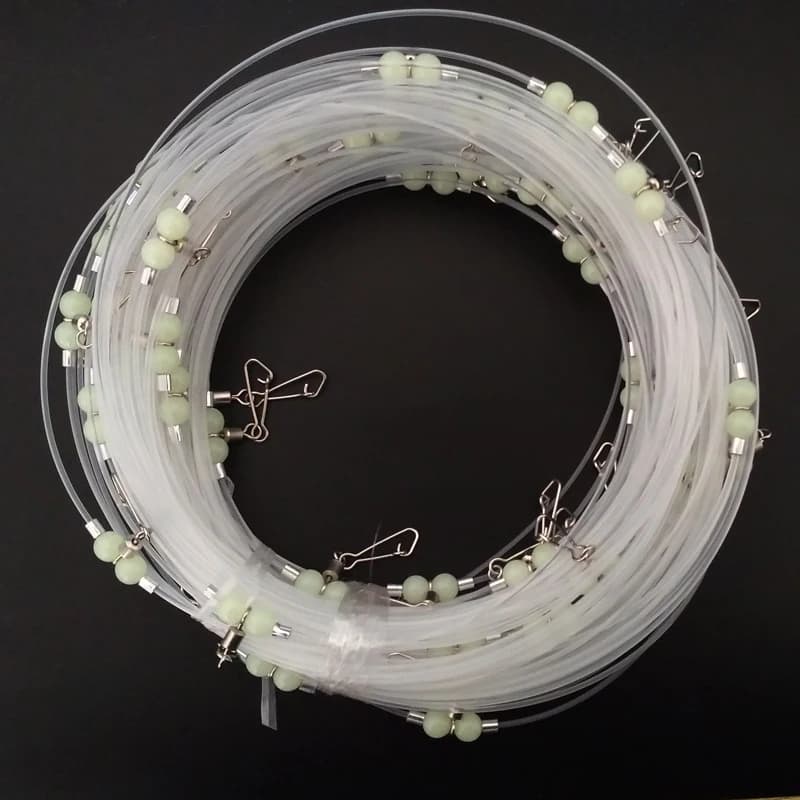 Ensemble de pêche en mer avec hameçons tandem et ligne de fond pour bateau et pêche