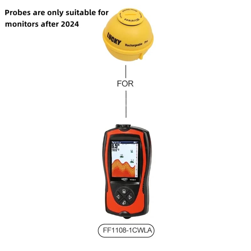 Capteur sonar accessoires finder pêche compatible FF1108-1CWLA FFW718LA FF718LIC-WLA France