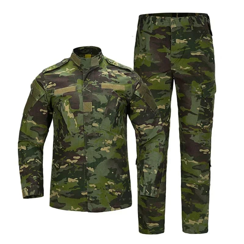 Uniforme camouflage 17 couleurs pêche chasse airsoft combat vêtements surdimensionnés entraînement extérieur 3XL