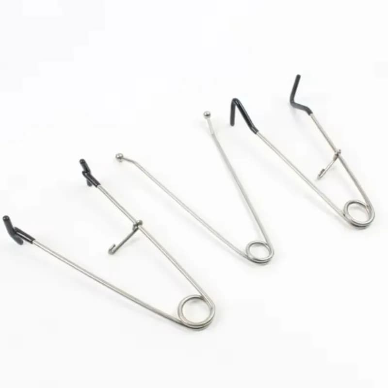 Écarteur de bouche poisson en acier inoxydable portable - Outil de décrochage pour pêche durable