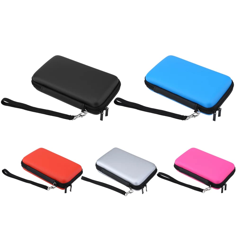 Étui de protection rigide portable pour Nintendo 3DS New 3DS NDSI NDSL New 2DS XL transport