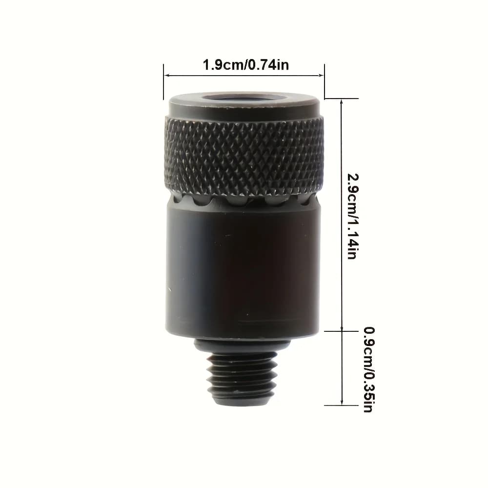Connecteur magnétique pour support canne pêche - Adaptateur rapide M3/8 pour alarmes de touche