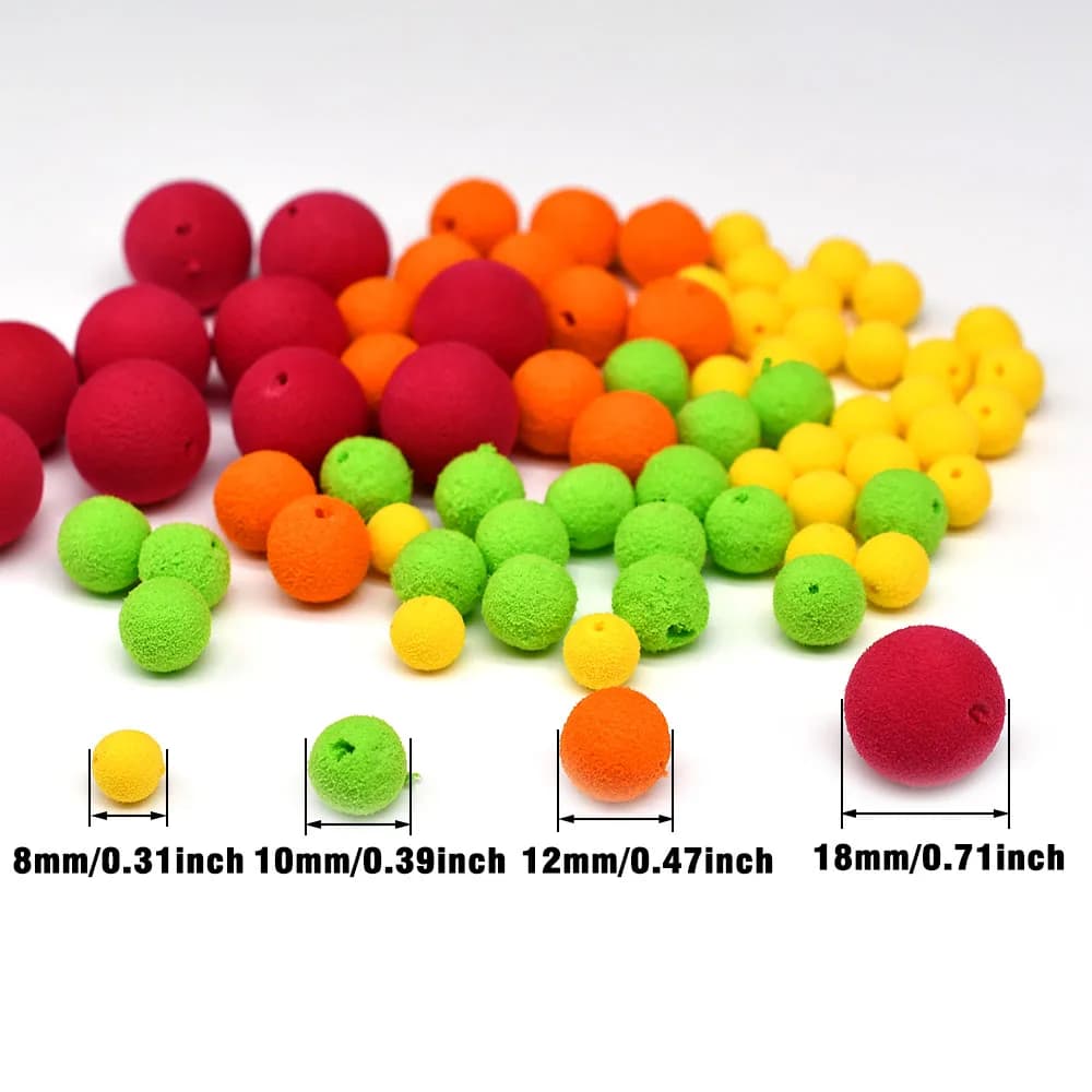 Boilies flottants aromatisés maïs - Appât artificiel odorant pour pêche à la carpe moderne