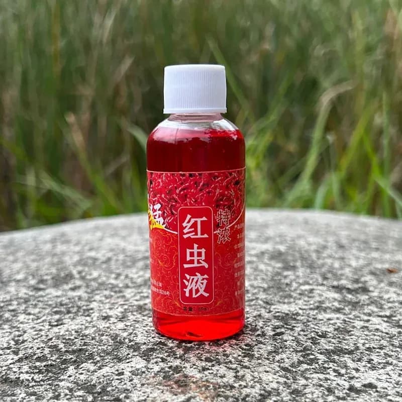 Concentré liquide 60ML senteur ver de sang attracteur poissons - Additif appât perméabilité appétit truite cabillaud carpe perche