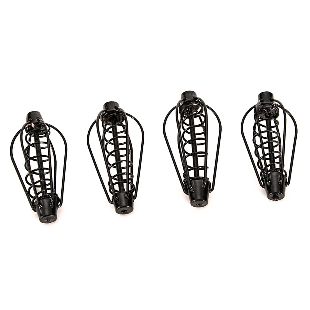 10 pièces feeder cage 15-30g amorces rondes recharge montage inline pour carpe accessoires pêche