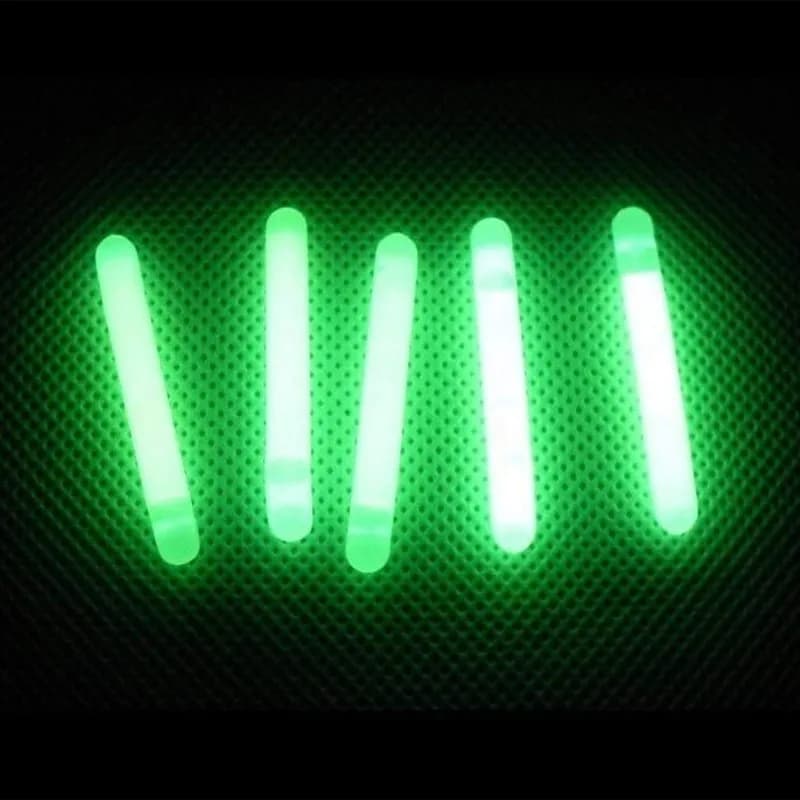 Lot de lumières fluorescentes Firefly pour canne à pêche nocturne - 5 à 50 pièces flottantes lumineuses
