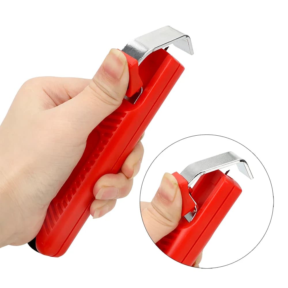 Pince à dénuder réglable 8-28mm pour câbles ronds - Outil manuel professionnel pêche