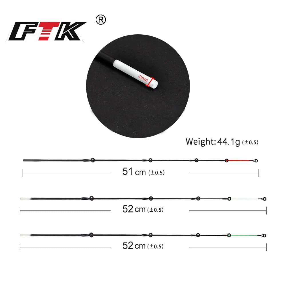 Scion feeder fibre de verre M/L/H 50-120g pour canne à carpe - Accessoires pêche carnassiers top tip