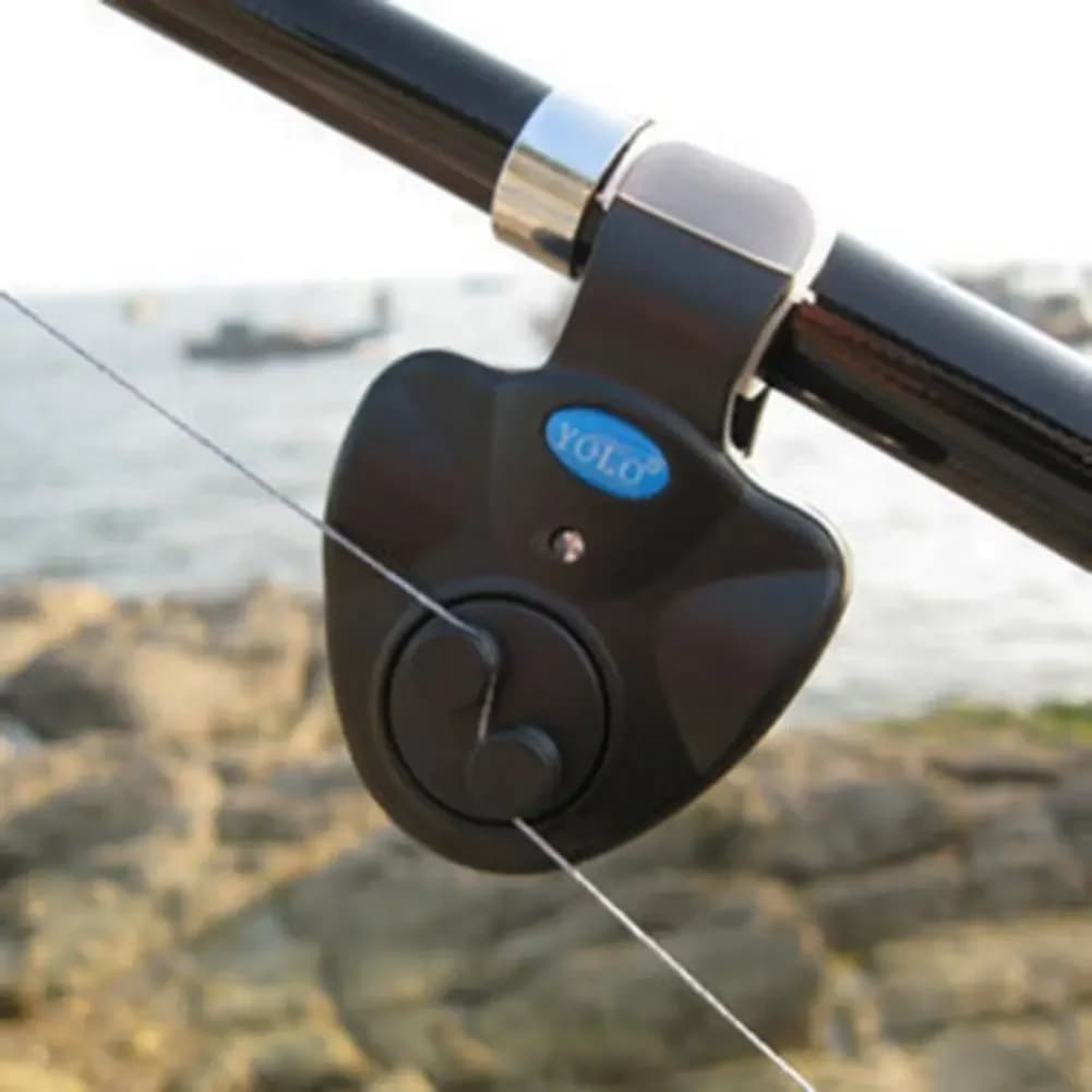 Alarme de touche LED pour canne à pêche avec indicateur de ligne et lumière pour pêche nocturne