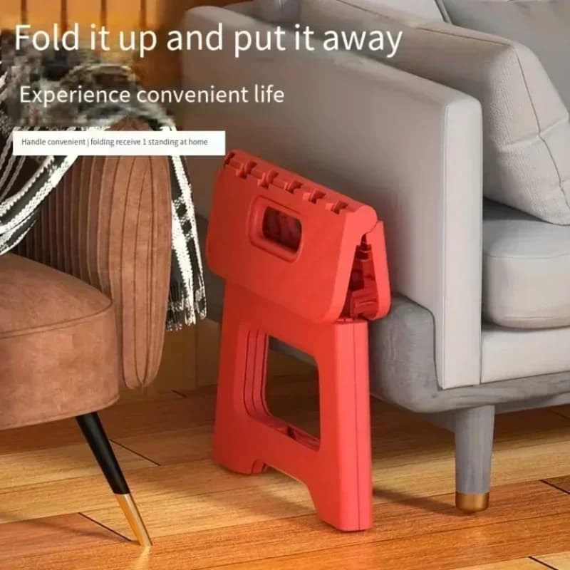 Tabouret pliant 2024 pour pêche - Siège plastique épais adulte enfant camping