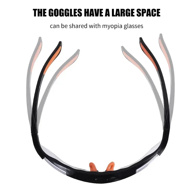 Lunettes de protection pêche anti-sable - Protection oculaire complète pour pêcheurs sportifs