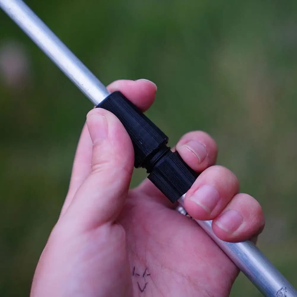 50/80cm Fishing Bankstick Adjustable Extending Rod Rest Telescopic Fishing Stand