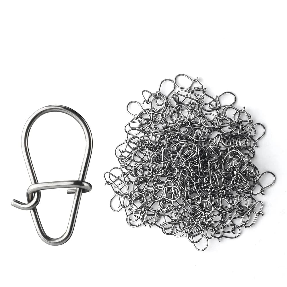 Snap Rolling Swivel en Acier Inoxydable 304 pour Pêche - Connecteur Leurres et Appâts - Accessoires Pêche Durable