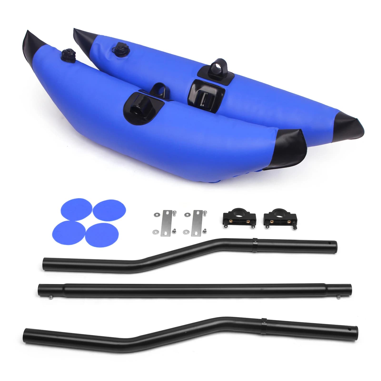 Stabilisateur flottant pour kayak gonflable - Système de flotteurs latéraux avec bras et support canne