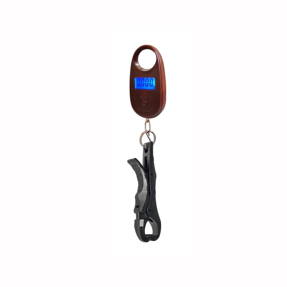 Pince à lèvres pour poissons avec balance électronique 55 livres - Gripper pêche multifonction sans perforation