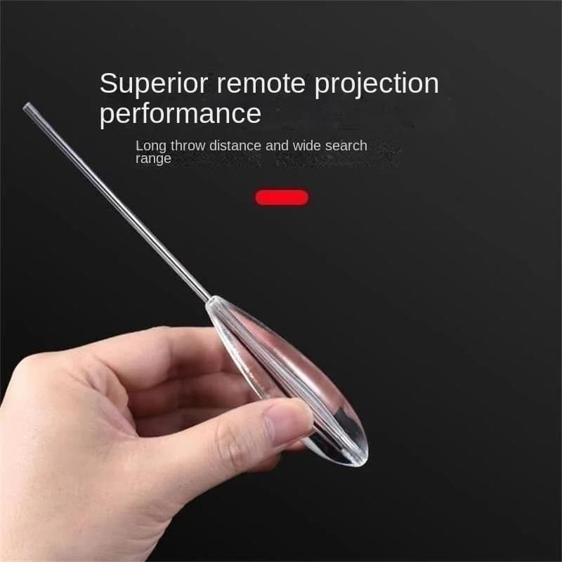 Flotteur de pêche acrylique transparent 15-50g type sinkend pour bombarda et lancer