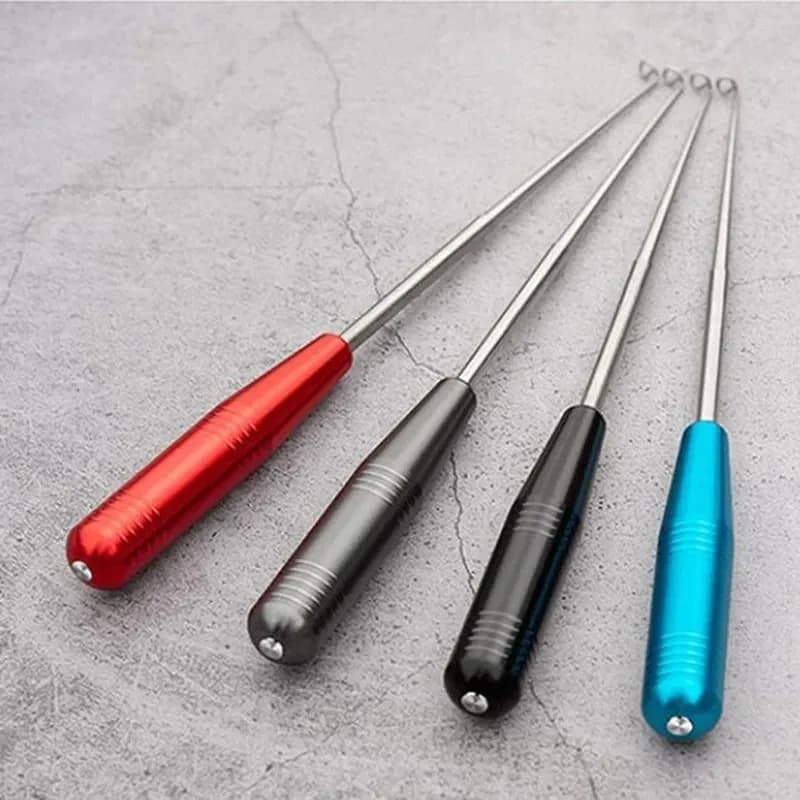 Décrocheur de hameçon en acier inoxydable - Outil de pêche portable pour décrochage rapide et sécurisé