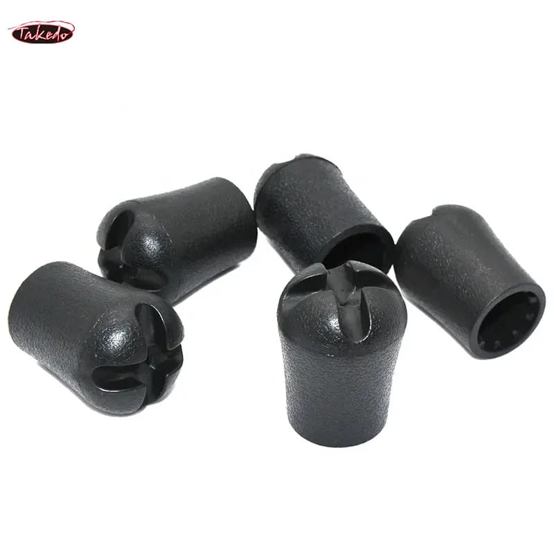 Protections de talon PVC pour cannes à pêche - Capuchons souples TAKEDO TN05 2 pièces 13.2-22mm