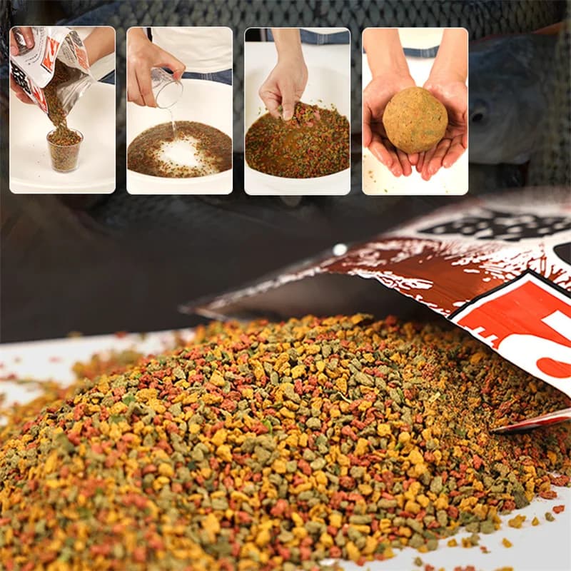 Appâts spécialisés 340g No.1 No.2 No.3 pour grosses carpes pêche black pit odeur poisson