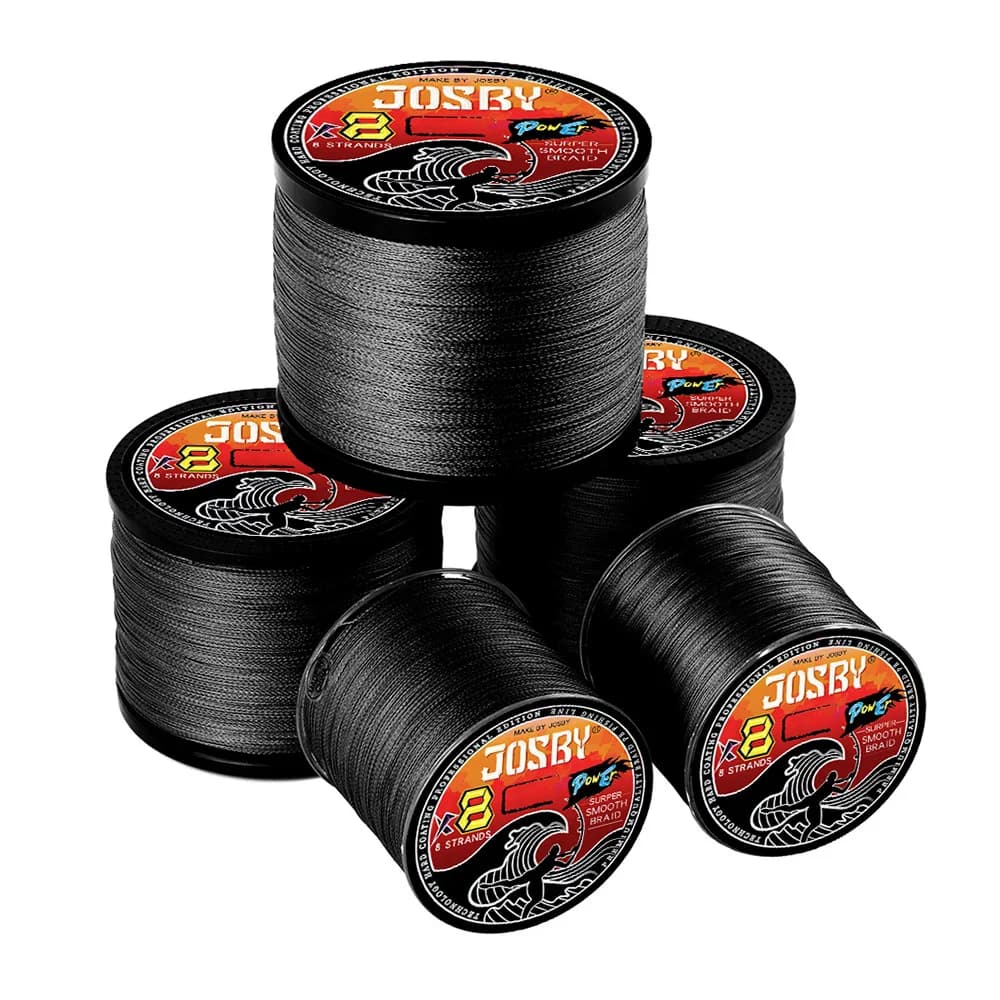 Ligne de pêche tressée PE 8 brins 100m 500m 1000m pour mer surfcasting carpe et pêche extrême