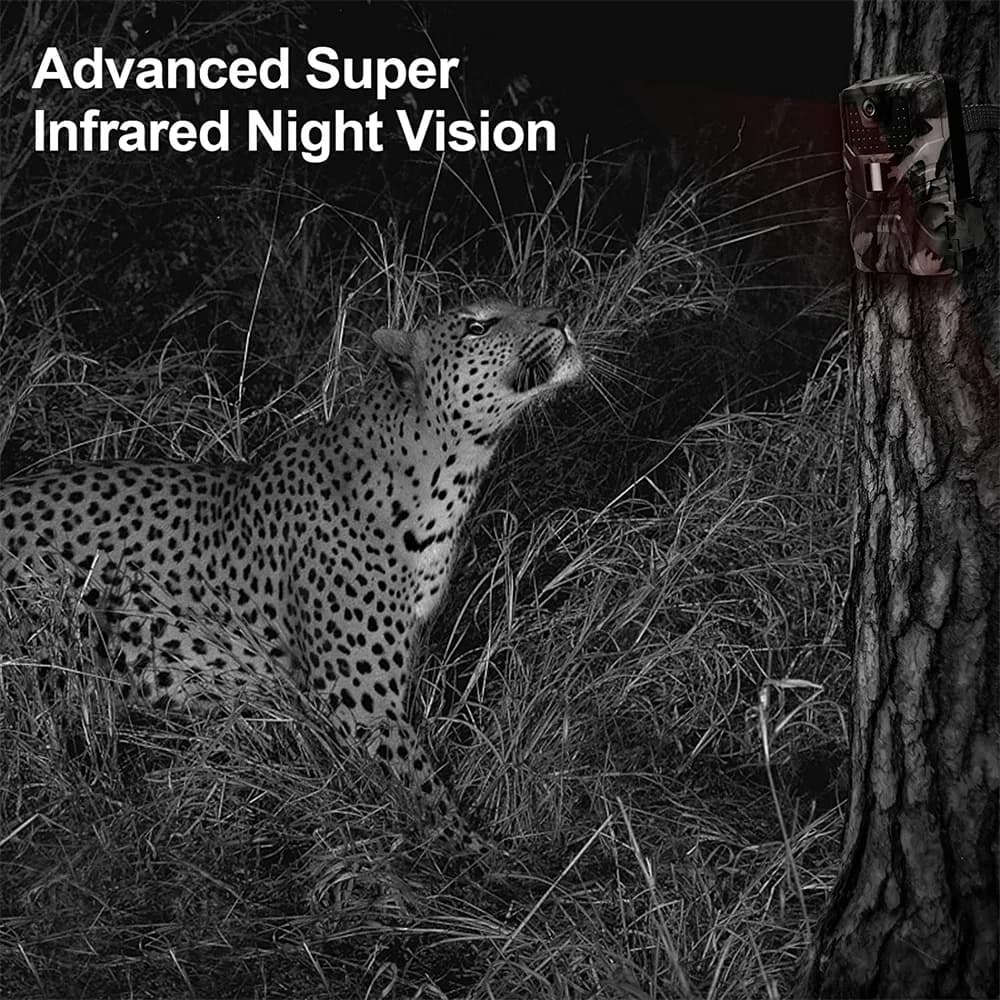 Caméra trail WIFI APP 4K/2.7K 36MP - Surveillance infrarouge étanche IP65 outdoor