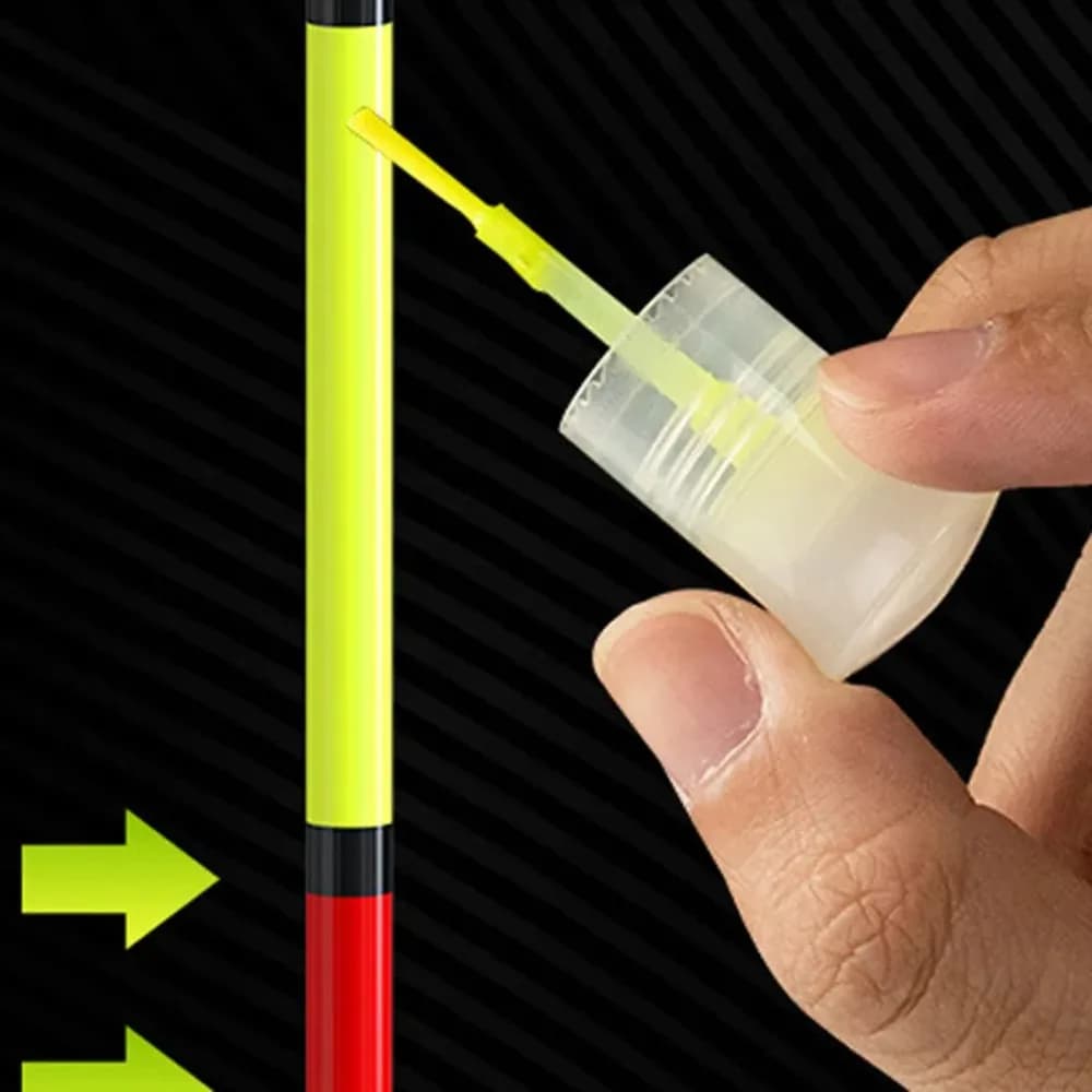 Peinture fluorescente réparation flotteurs - Liquide indicateur séchage rapide pêche nocturne haute visibilité