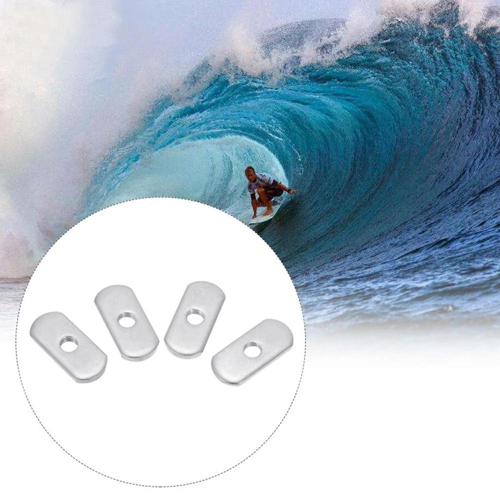 2 écrous coulissants inox pour rails de kayak - Fixation M5/M6 pour supports de cannes et accessoires de pêche