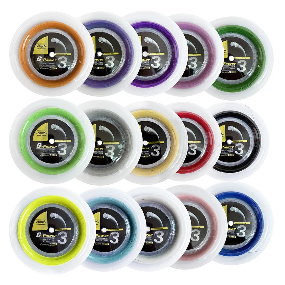 Bobine Allpha 200m fil 0.70mm pour pêche - Entraînement extérieur qualité GP3 cannes et moulinets
