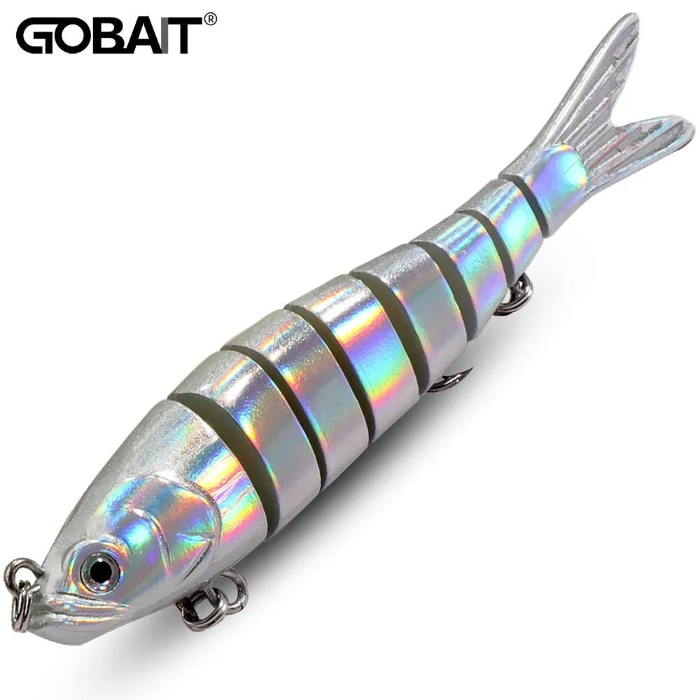 Leurre dur GOBAIT Swimbait multi-joints 11g 16g 27g pêche lent coulant pour carnassiers et carpes