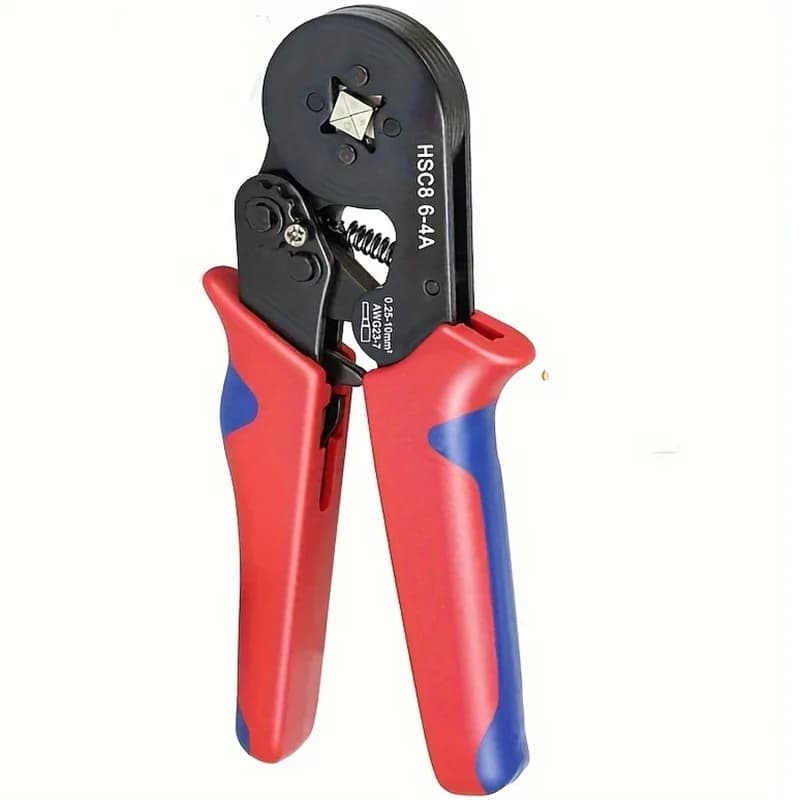 Kit pince à sertir HSC8 pour embouts ferrule 0.25-10mm², outil électricien pêche professionnel