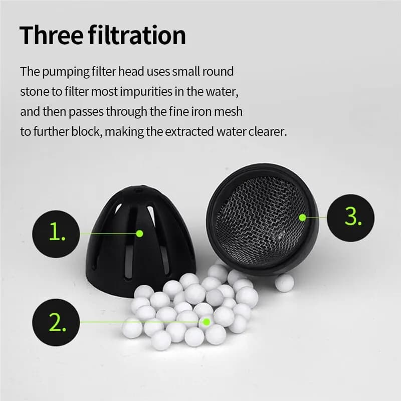 Pompe à oxygène rechargeable avec capteur pour aquarium et pêche en extérieur