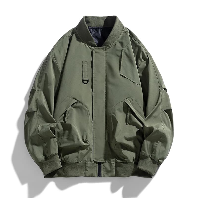Veste bomber ample pour pêche - Taille 7XL jusqu'à 130kg - Poches pratiques - Homme