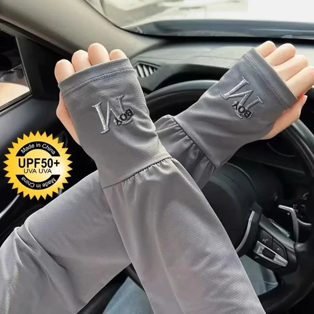 Manchons bras pêche UV protection solaire - manches élastiques légères pour pêcheurs sportifs