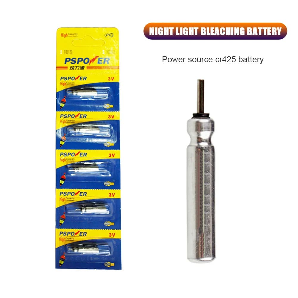 Piles CR425 pour flotteurs lumineux de pêche nocturne - 1 à 150 unités - Batterie lithium