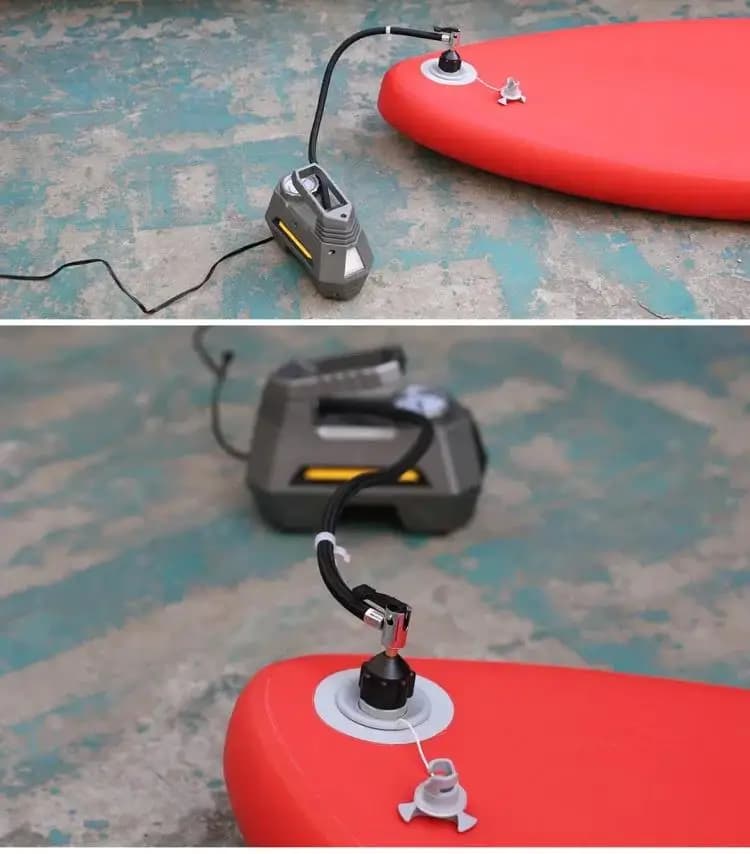 Adaptateur de valve pour pompe à kayak gonflable - Connexion universelle pour SUP, bateaux et équipements de pêche