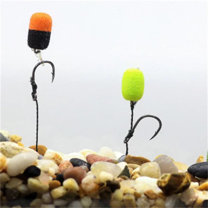 15 flotteurs boilies accessoires pêche carpe flottabilité appâts hair rig méthode feeder