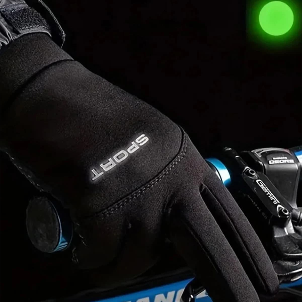 Gants outdoor windproof waterproof touchscreen pouce index extrémités doigts chauds running vélo