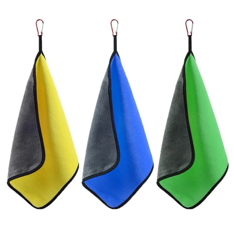 Serviette de pêche épaisse absorbante anti-adhérente - accessoire essuyage mains et vêtements extérieur