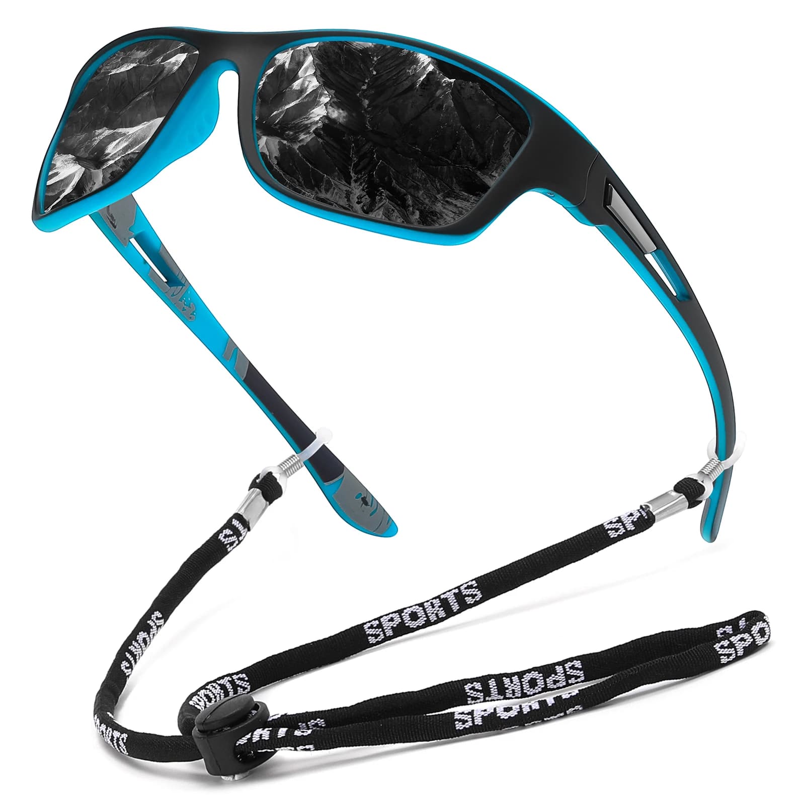 Lunettes de pêche polarisées homme femme UV400 - Conduite, randonnée, vélo - Protection optimale