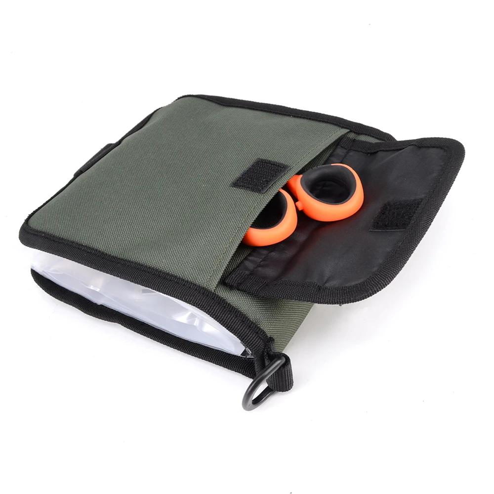 Sac de rangement transparent pour montages de pêche à la carpe, porte-leurres et accessoires de pêche