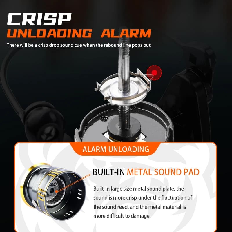 Moulinet spinning BEARKING RS Athena 5.2:1, 6+1BB, bobine oblique shallow cup pour canne équilibrée et pêche universelle