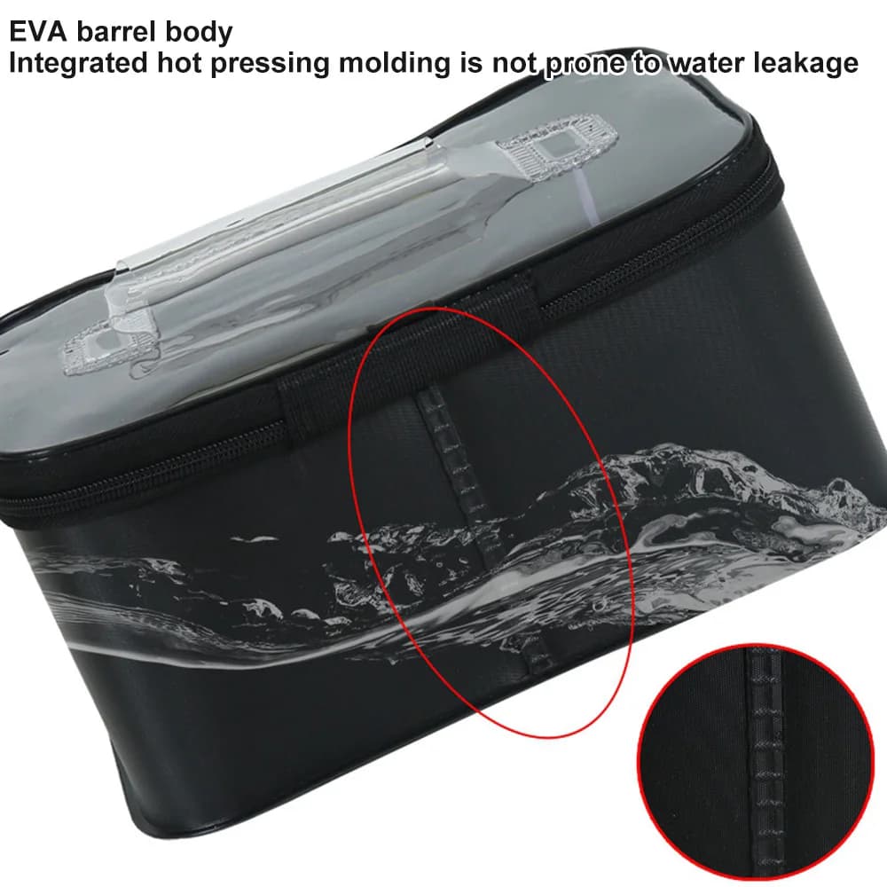 Sac de pêche EVA 1-3 pièces S/M/L pour carpe, rangement appâts et leurres, boîte étanche extérieure