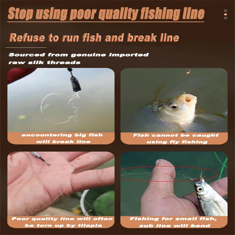 Ligne micro pêche ZUKIBO 0.05mm PE tressé 1000m multifilament Japonais pour carpe et mer